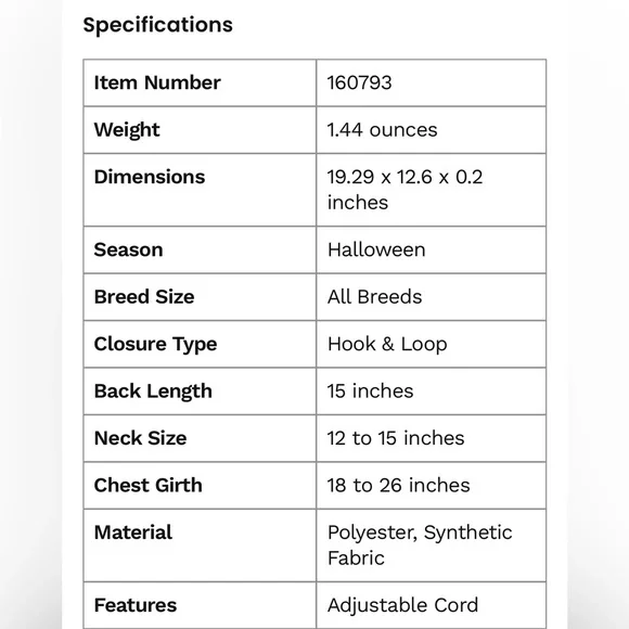 Frisco Vampire Cape For Small Dog or Cat Halloween Costume, Black Red Color - Picture 6 of 8